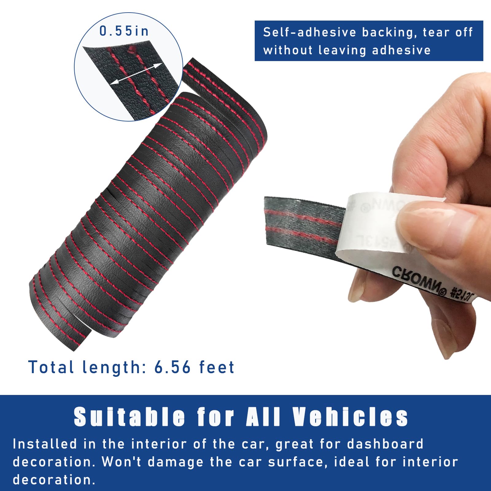 Amazon.com: Dickno Car Interior Trim Strips, 6.56 FT Flexible Trim